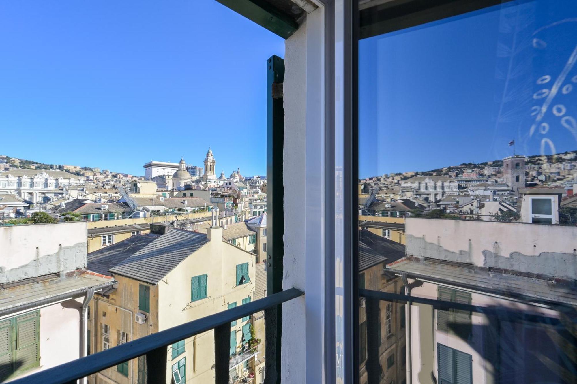 Lovely Room On Rooftops - Genovainrelax Exterior foto